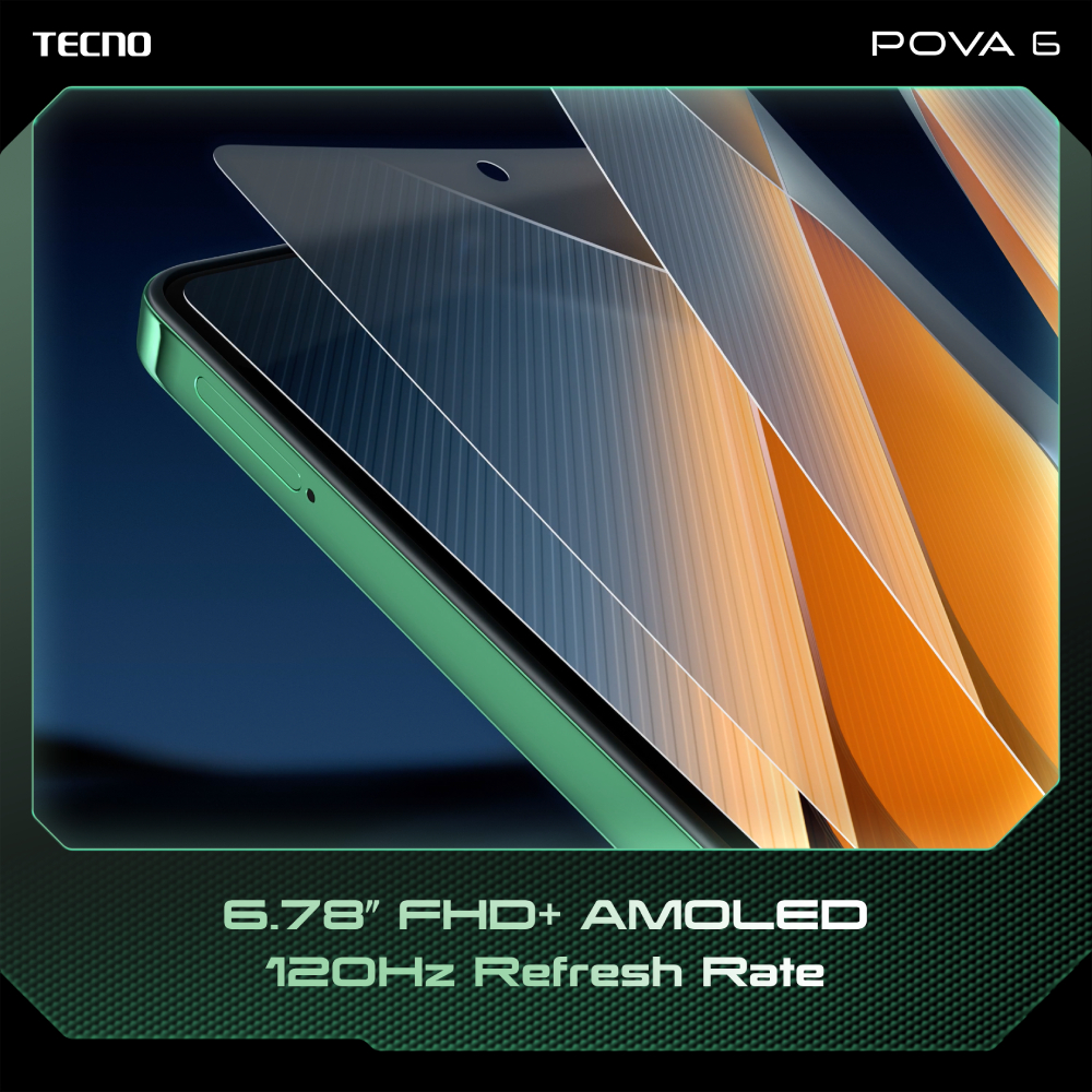 Foto 5 pulgar | Celular Tecno Pova 6 256 GB 8 GB Ram Interstellar Blue