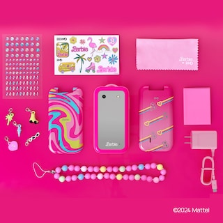 Foto 4 | Smartphone Hmd Barbie Flip Desbloqueado Kaios Power Pink - Venta Internacional