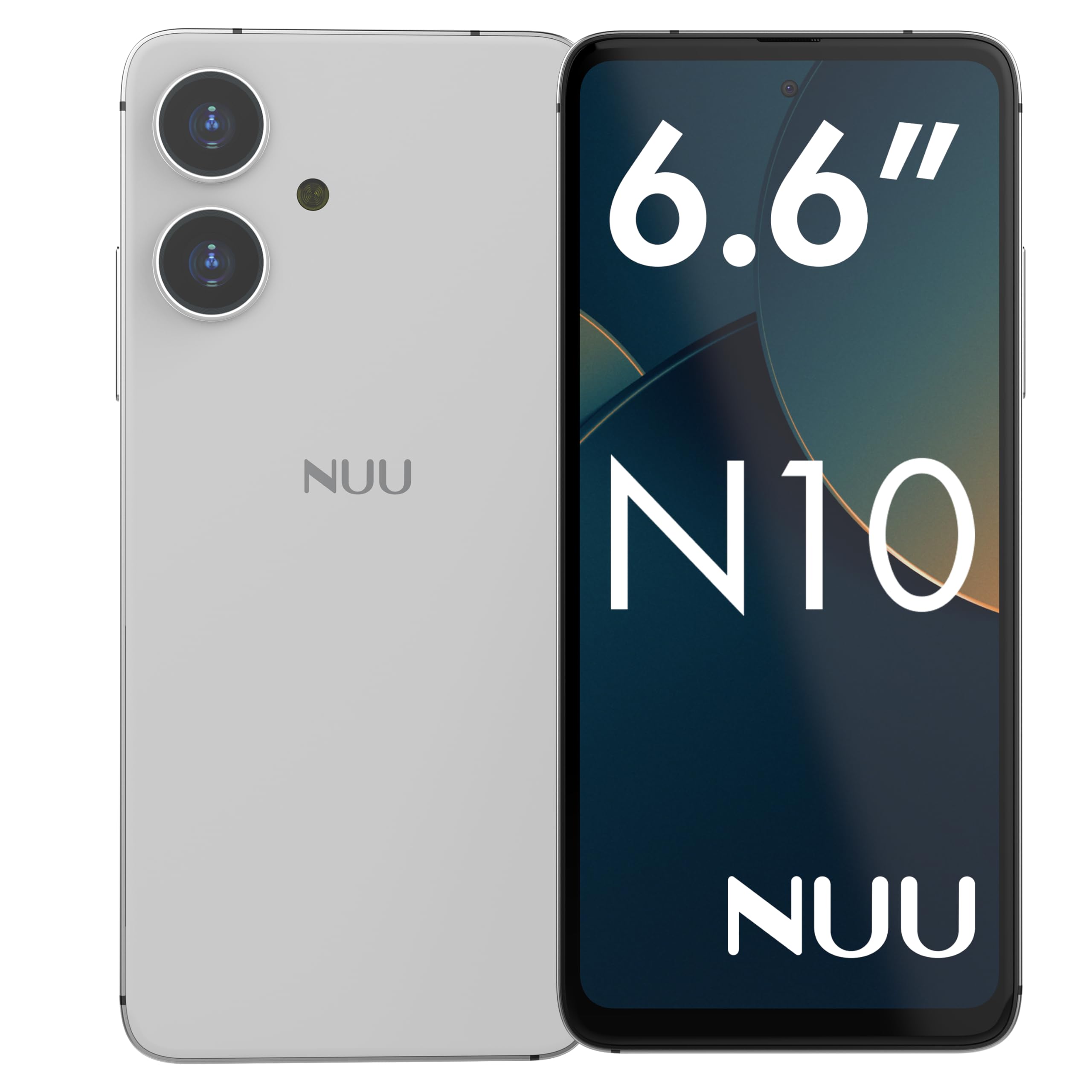 Foto 1 | Teléfono Móvil Nuu N10 De 4 Gb/128 Gb, 6,6 Pulgadas, Android 14 5000 Mah, Blanco - Venta Internacional.