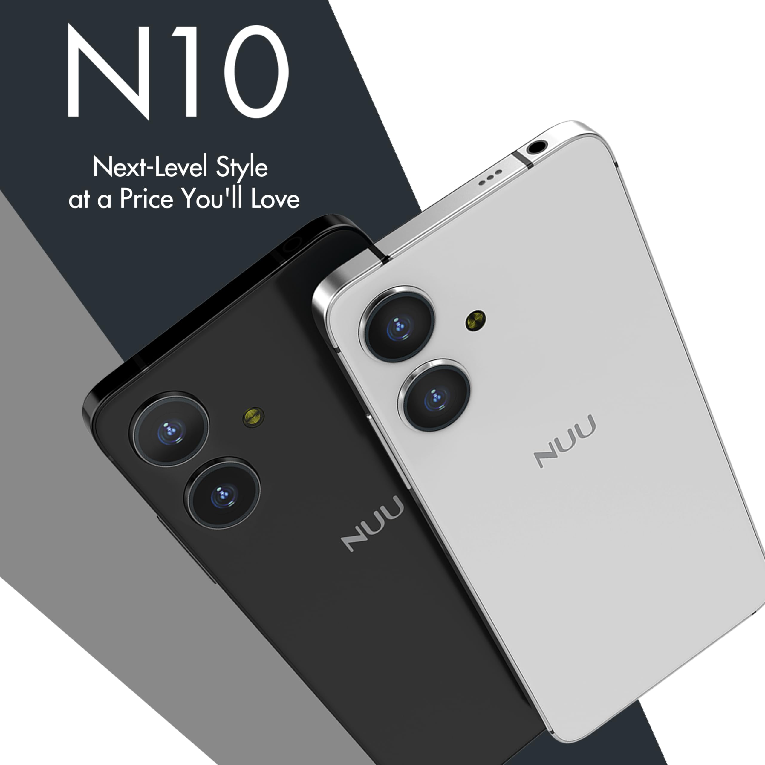 Foto 6 | Teléfono Móvil Nuu N10 De 4 Gb/128 Gb, 6,6 Pulgadas, Android 14 5000 Mah, Blanco - Venta Internacional.