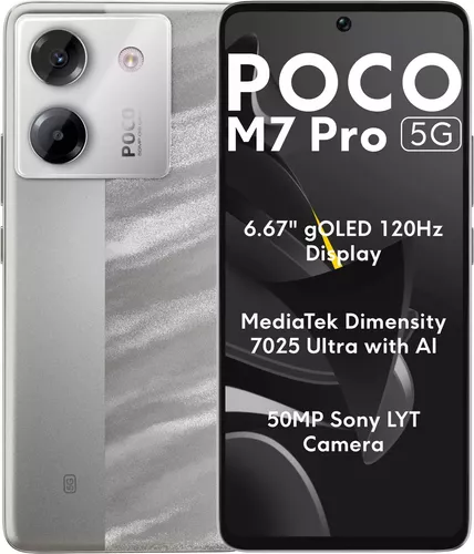 Foto 2 pulgar | Poco M7 Pro 5g Gris 256 Gb 8 Gb Ram