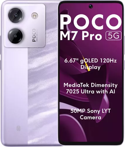 Foto 2 pulgar | Celular Poco M7 Pro 5g Lavanda 256 gb 8 gb RAM