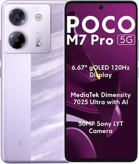 Foto 1 | Celular Poco M7 Pro 5g Lavanda 256 gb 8 gb RAM