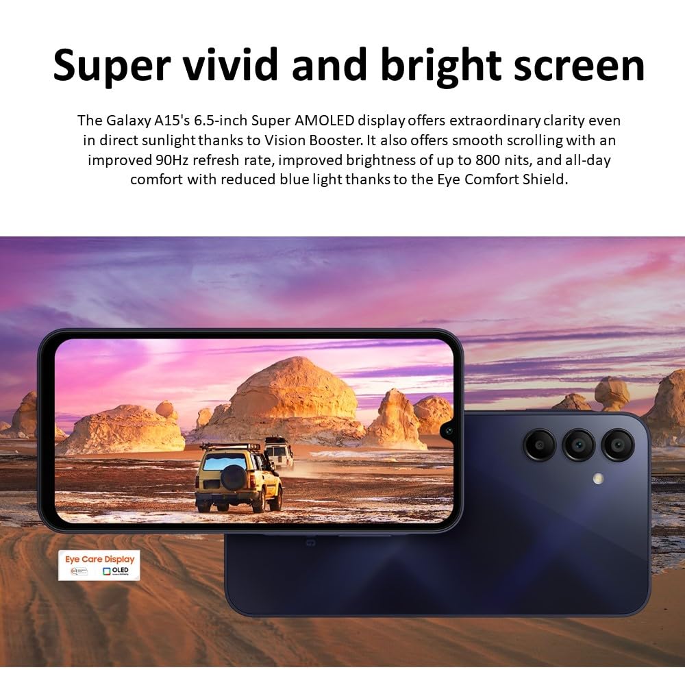 Foto 5 pulgar | Smartphone Samsung Galaxy A15 Sm-155m/dsn de 128 Gb y 6 Gb de Ram - Venta Internacional