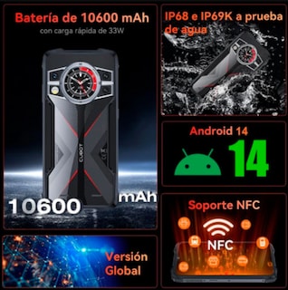 Foto 2 | Celular Cubot King Kong 9
