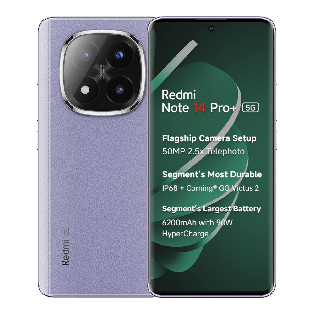 Foto 2 pulgar | Celular Redmi Note 14 Pro Plus 5g 8+256gb Purple Desbloqueado