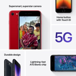 Foto 5 | Smartphone Apple iPhone Se 2022 de 64 gb Bloqueado - Venta Internacional