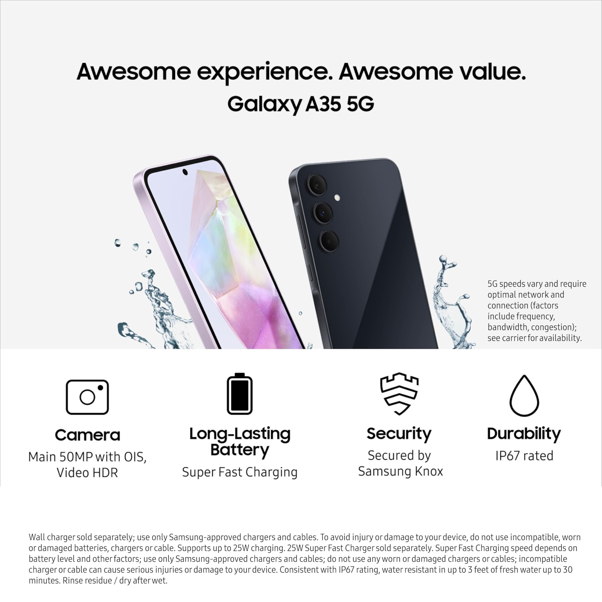 Foto 6 pulgar | Celular Samsung Galaxy A35 5g Serie A 128gb Desbloqueado - Venta Internacional