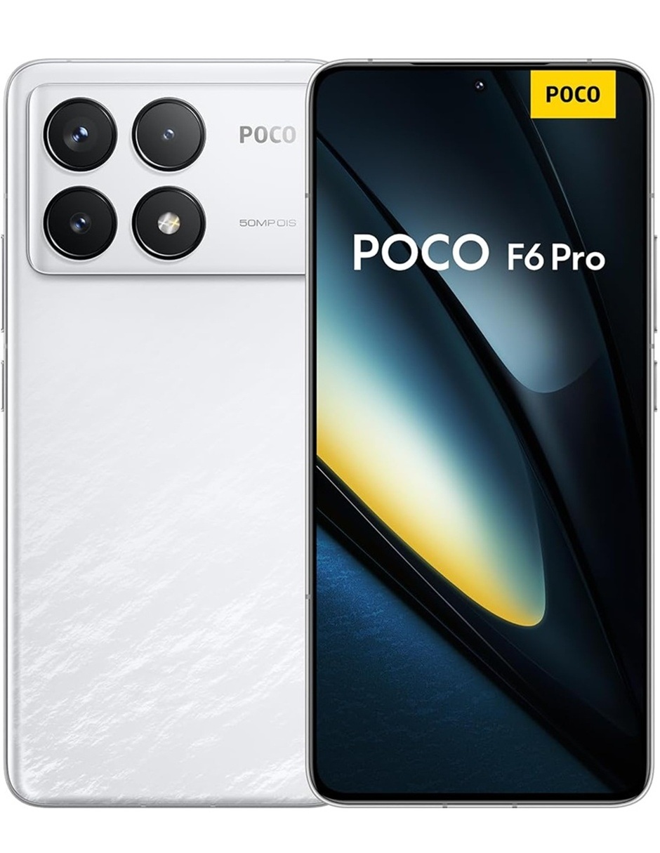 Foto 1 | Celular Xiaomi Desbloqueado Poco F6 Pro 5g 256gb 12gb Ram Blanco