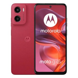 Foto 1 | Celular Motorola Moto G05 128gb 4gb Ram Rojo Desbloqueado
