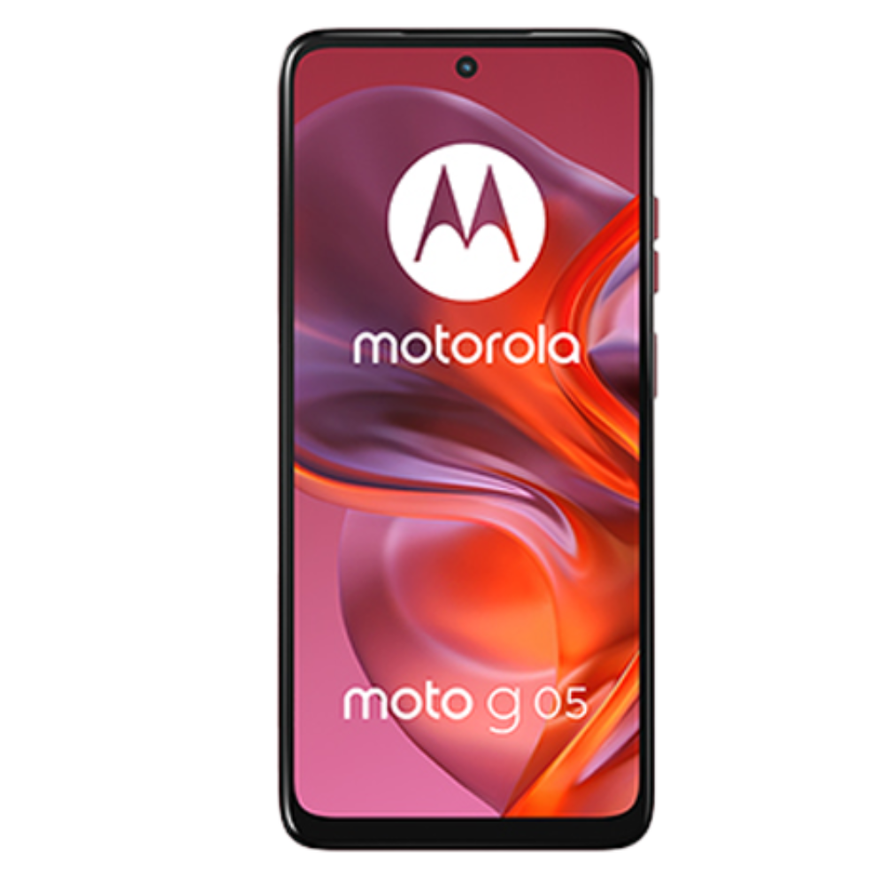Foto 2 | Celular Motorola Moto G05 128gb 4gb Ram Rojo Desbloqueado