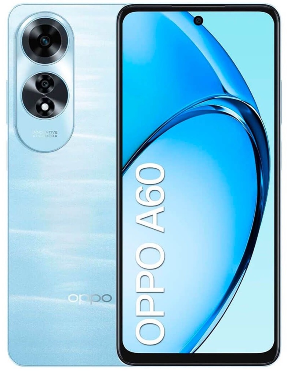 Celular Oppo Desbloqueado A60 4g 256gb 8gb Ram Azul