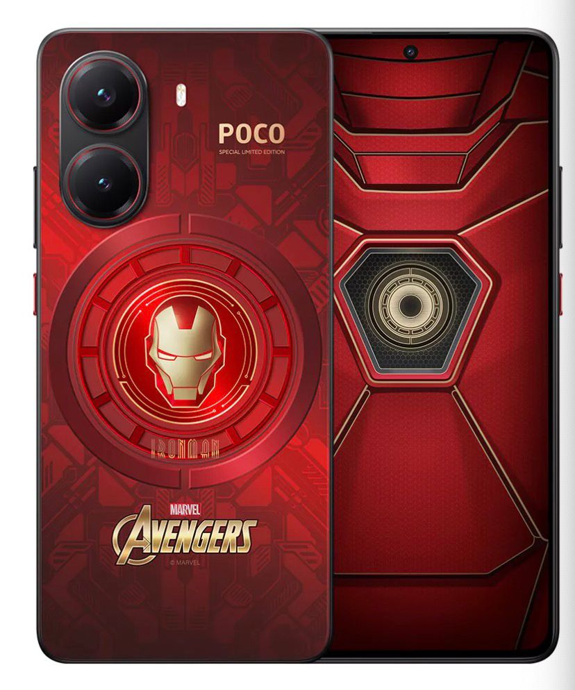 Xiaomi Poco X7 Pro 5g Edición Iron Man  12gb 512gb