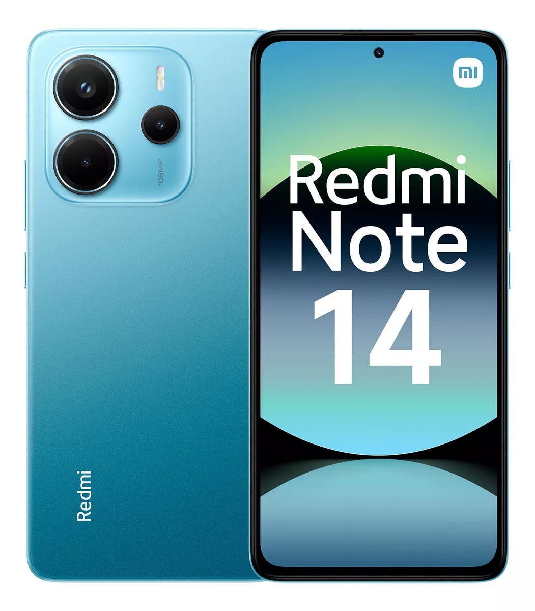 Foto 2 pulgar | Xiaomi Redmi Note 14 256 Gb Azul 8gb Ram