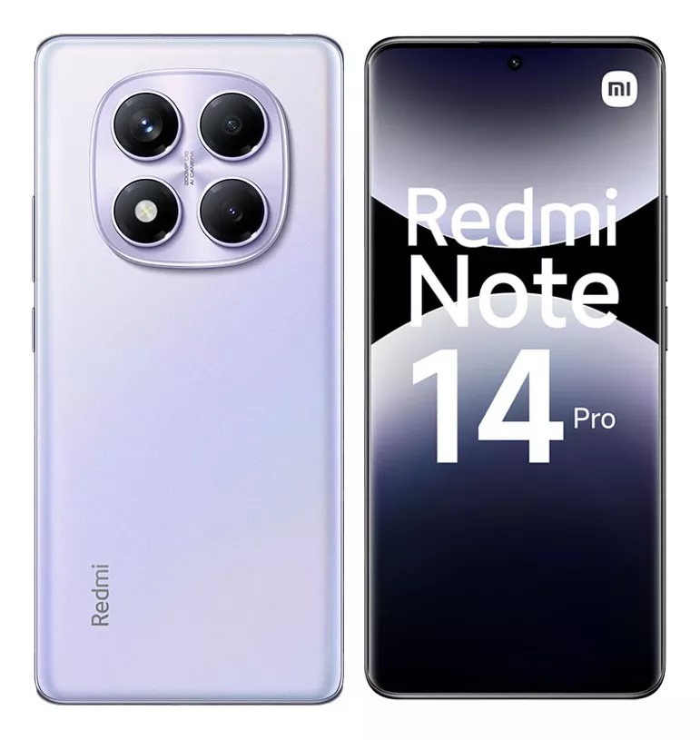 Foto 2 pulgar | Xiaomi Redmi Note 14 Pro 256 Gb Desbloqueado Morado 8gb Ram