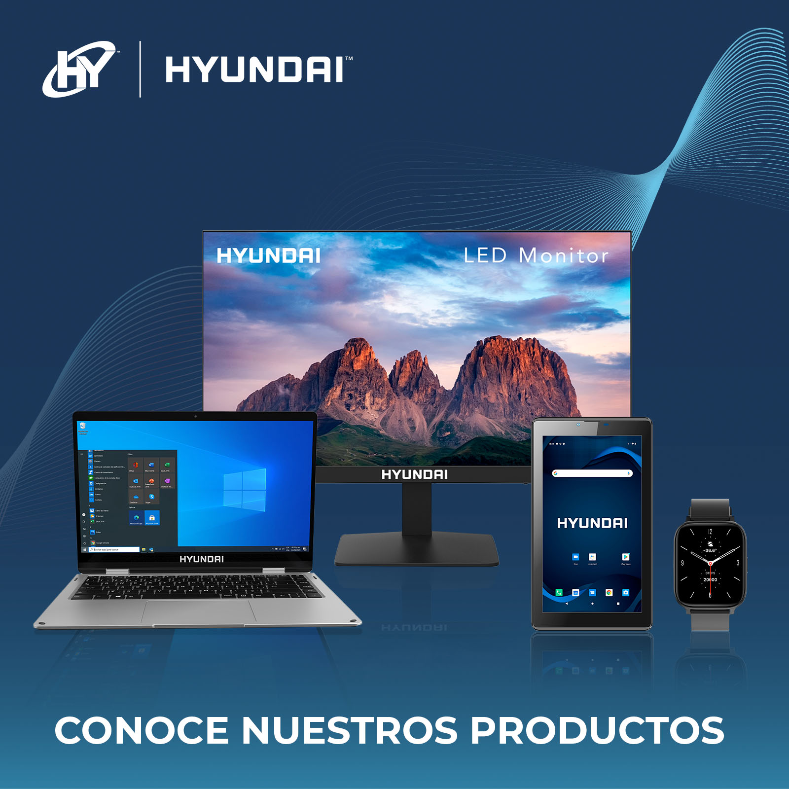 Foto 5 pulgar | Hyundai, Hyline Plus Smartphone, Pantalla Digital 6.56, Android 13, Celular Con Sensor De Huella, Almacenamiento 64