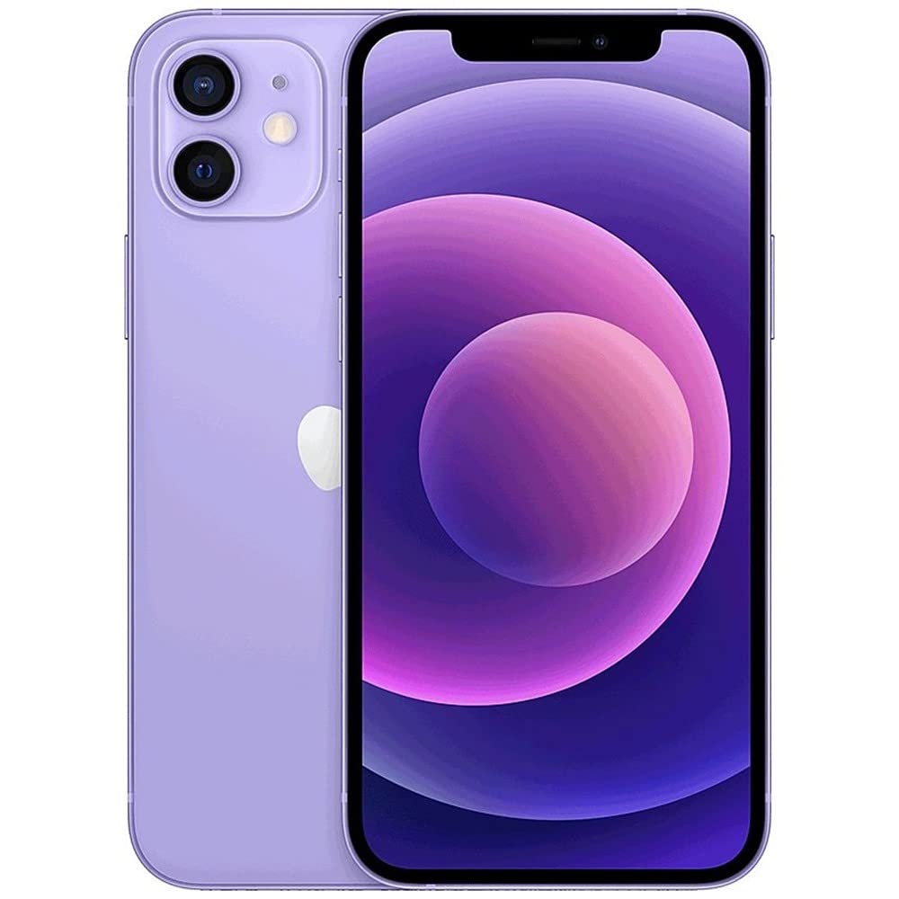 Apple Iphone 12 Renovado, 64 Gb, Morado - Desbloqueado - Venta Internacional.