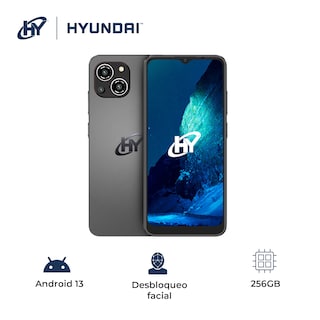 Foto 3 | Hyundai, Hyline Prox Smartphone, Pantalla Digital 6.51, Android 13, Celular Con Desbloqueo Facial, Almacenamiento