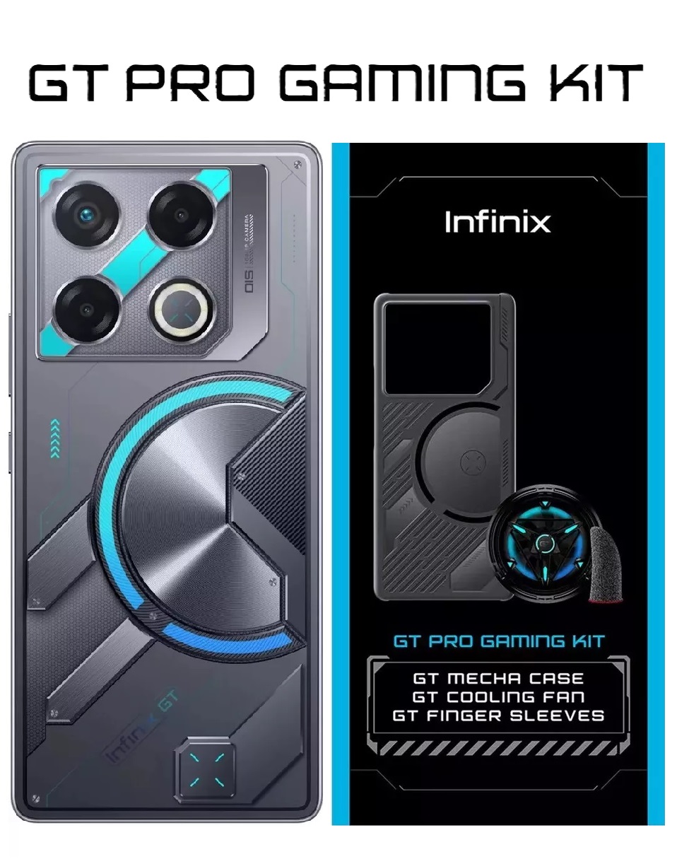 Foto 2 pulgar | Celular Infinix Desbloqueado Gt 20 Pro 5g 256gb 12 Gb Azul+ Kit Gamer