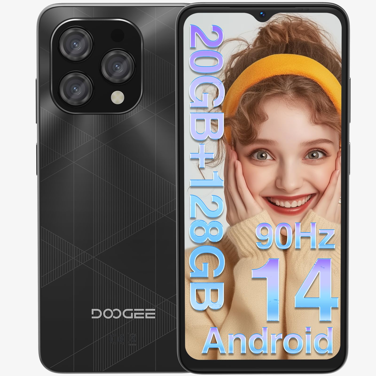 Foto 2 pulgar | Smartphone Doogee N55plus, 20 Gb De Ram, 128 Gb De Rom, 6,56 Pulgadas, 5150 Mah - Venta Internacional.