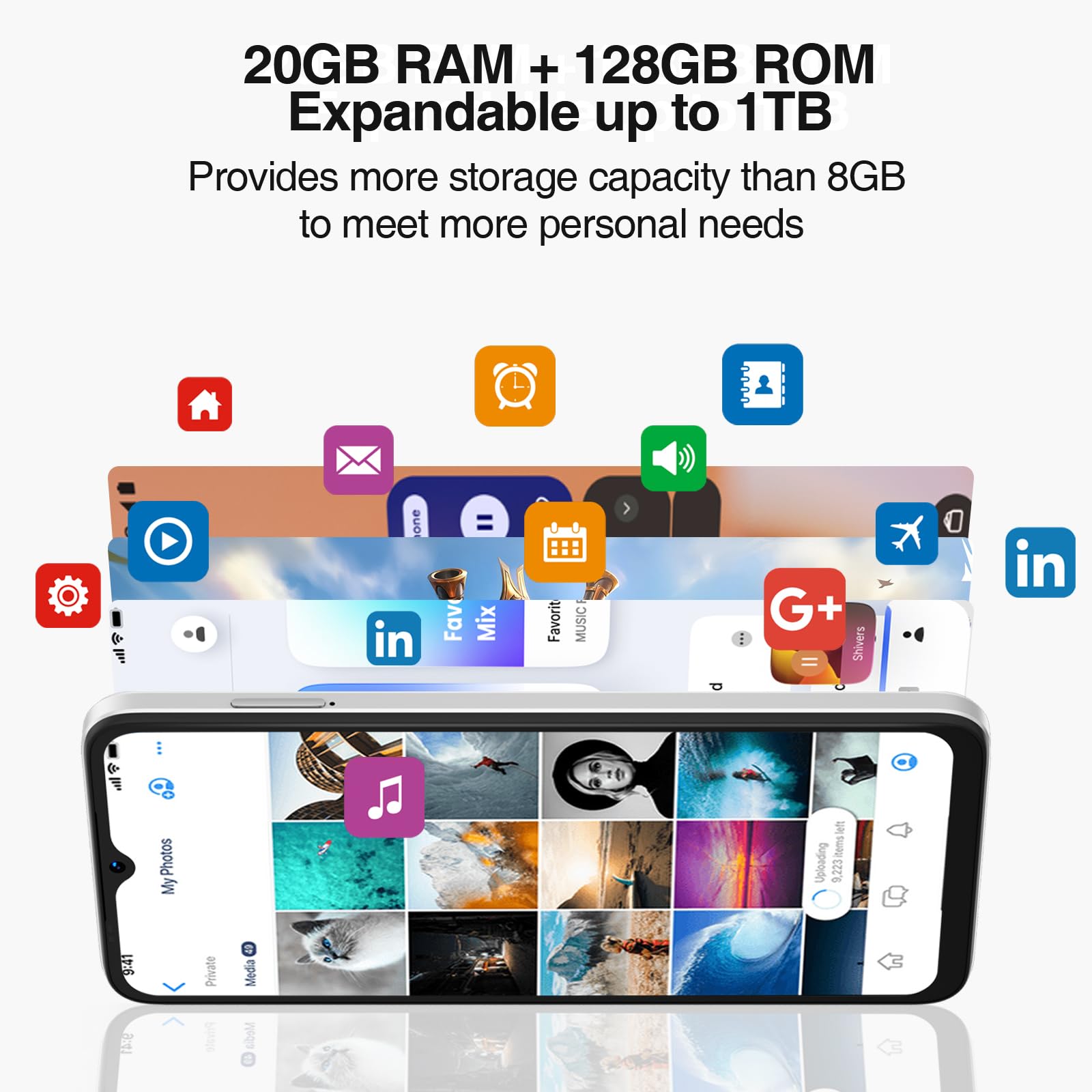 Foto 3 pulgar | Smartphone Doogee N55plus Android 14 20 Gb Ram 128 Gb Rom 1 Tb - Venta Internacional.