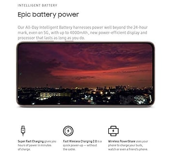 Foto 7 | Smartphone Samsung Galaxy S21 5g 128 Gb Phantom Violet Reacondicionado - Venta Internacional