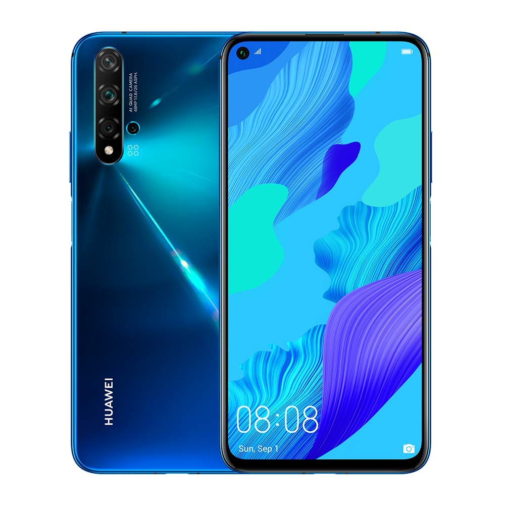 Foto 2 pulgar | Smartphone Huawei Nova 5t Yal-l21 De 128 Gb Y 6 Gb De Ram Azul Aplastante - Venta Internacional