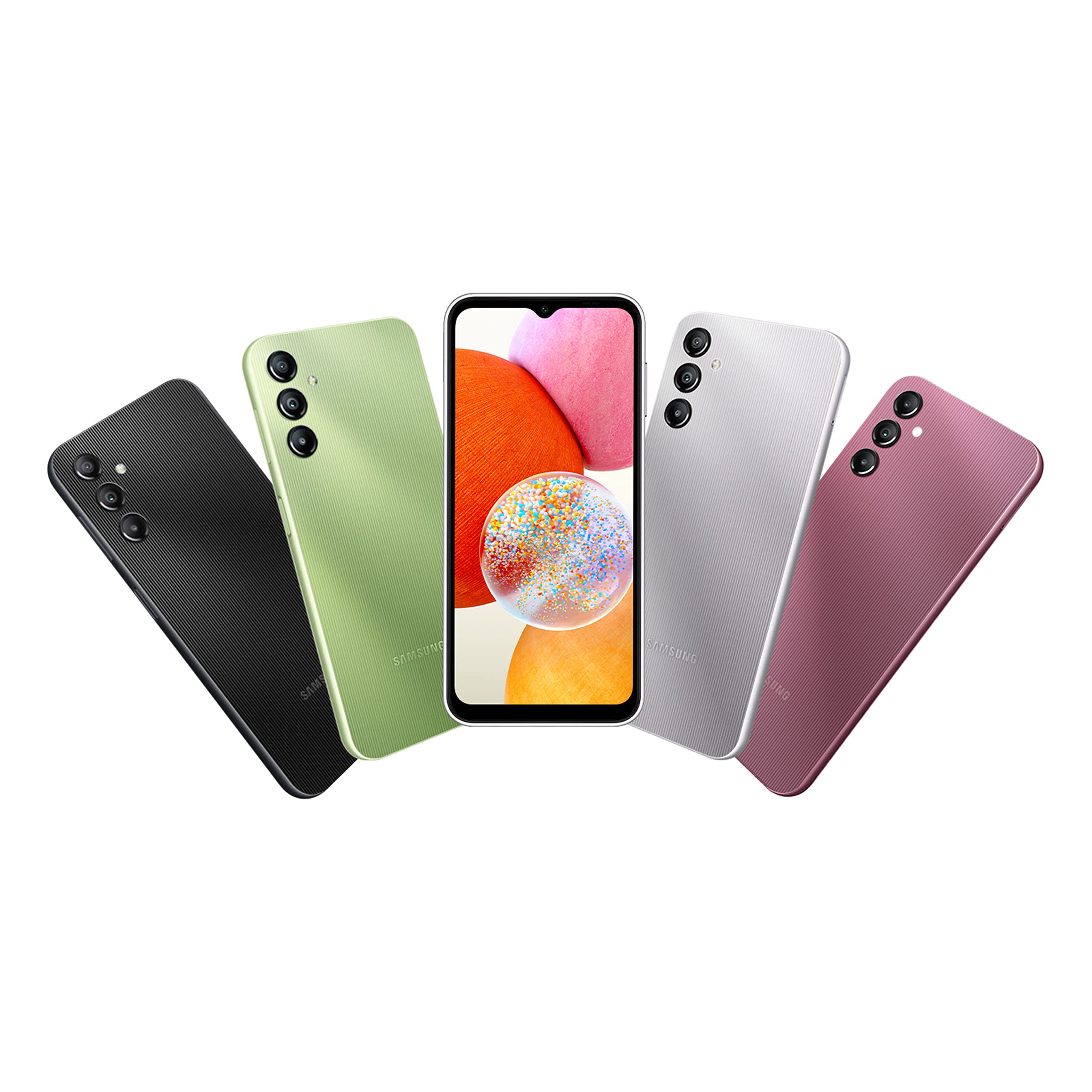 Foto 3 pulgar | Smartphone Samsung Galaxy A14 Sm-a145p/ds 128 Gb + 4 Gb Plateado - Venta Internacional
