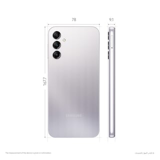 Foto 3 | Smartphone Samsung Galaxy A14 Sm-a145p/ds 128 Gb + 4 Gb Plateado - Venta Internacional