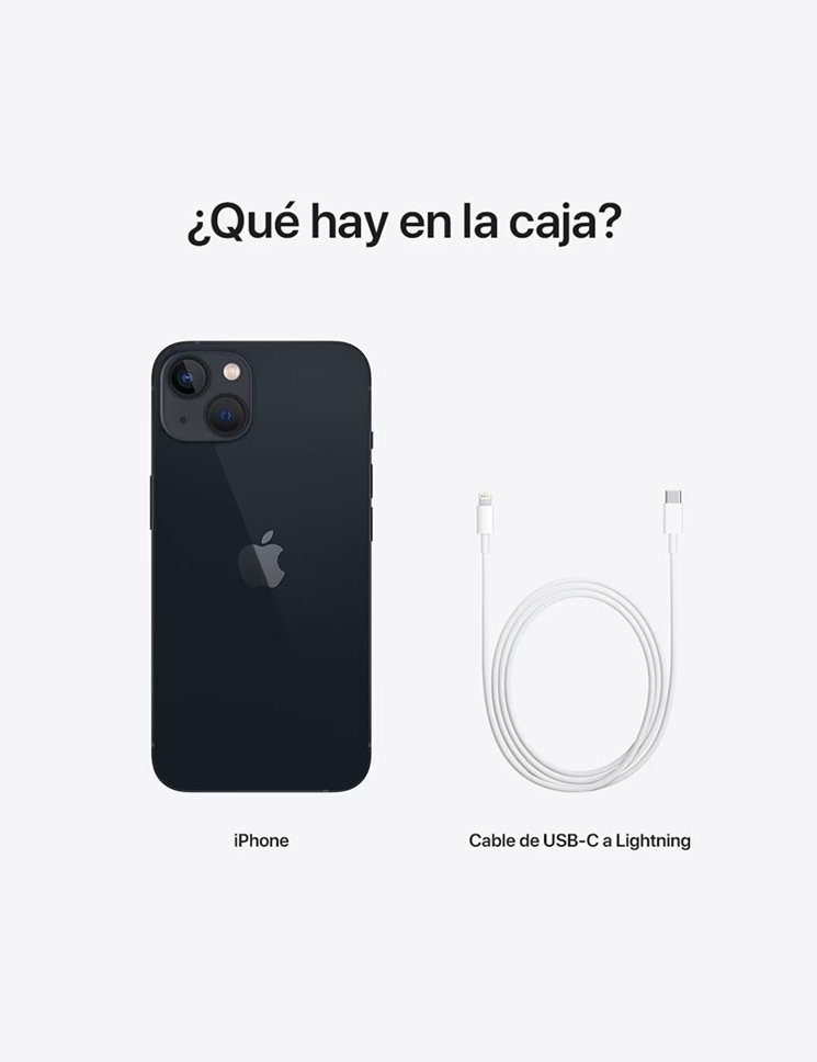 Foto 5 pulgar | Celular Apple Desbloqueado Iphone 13 128gb Midnigth