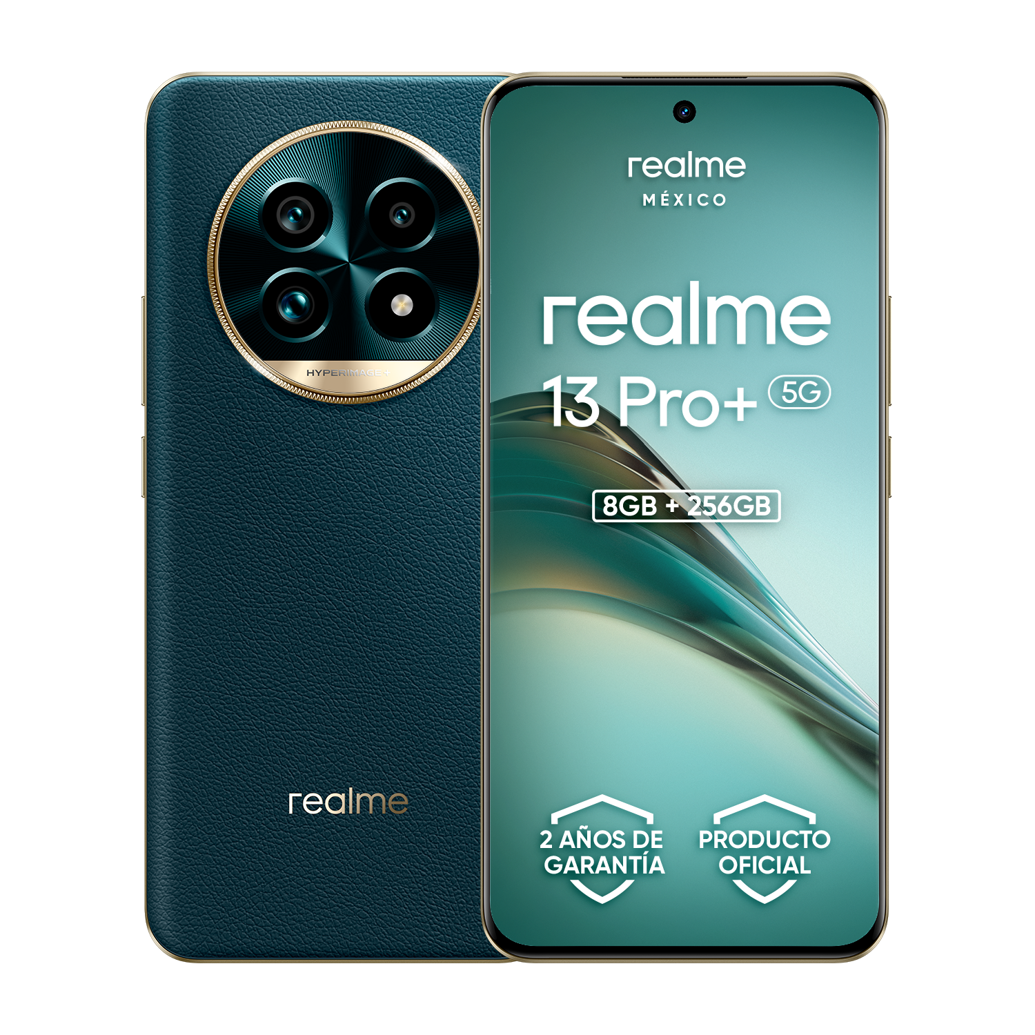 Foto 2 pulgar | Realme 13 Pro+ Desbloqueado 8gb 256gb Dual Sim Ip65 5200mah 6.7'' Amoled 120hz 50mp Snapdragon 7s Gen 2 Verde