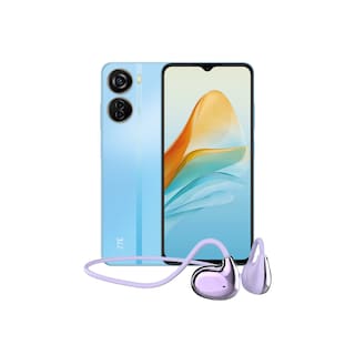 Foto 1 | Celular Zte Axon 40 Lite 4/128gb Azul Telcel+ Audífonos Ac01