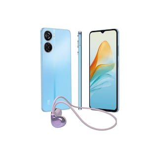 Foto 3 | Celular Zte Axon 40 Lite 4/128gb Azul Telcel+ Audífonos Ac01