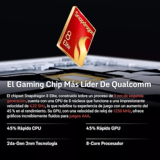 Foto 2 | Smartphone Redmagic 10 Pro 24 Gb Ram 1 Tb Rom Dusk