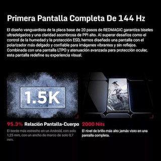 Foto 5 | Smartphone Redmagic 10 Pro 24 Gb Ram 1 Tb Rom Dusk