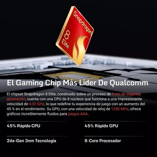 Foto 2 | Smartphone Redmagic 10 Pro 12 Gb Ram 256 Gb Rom Shadow
