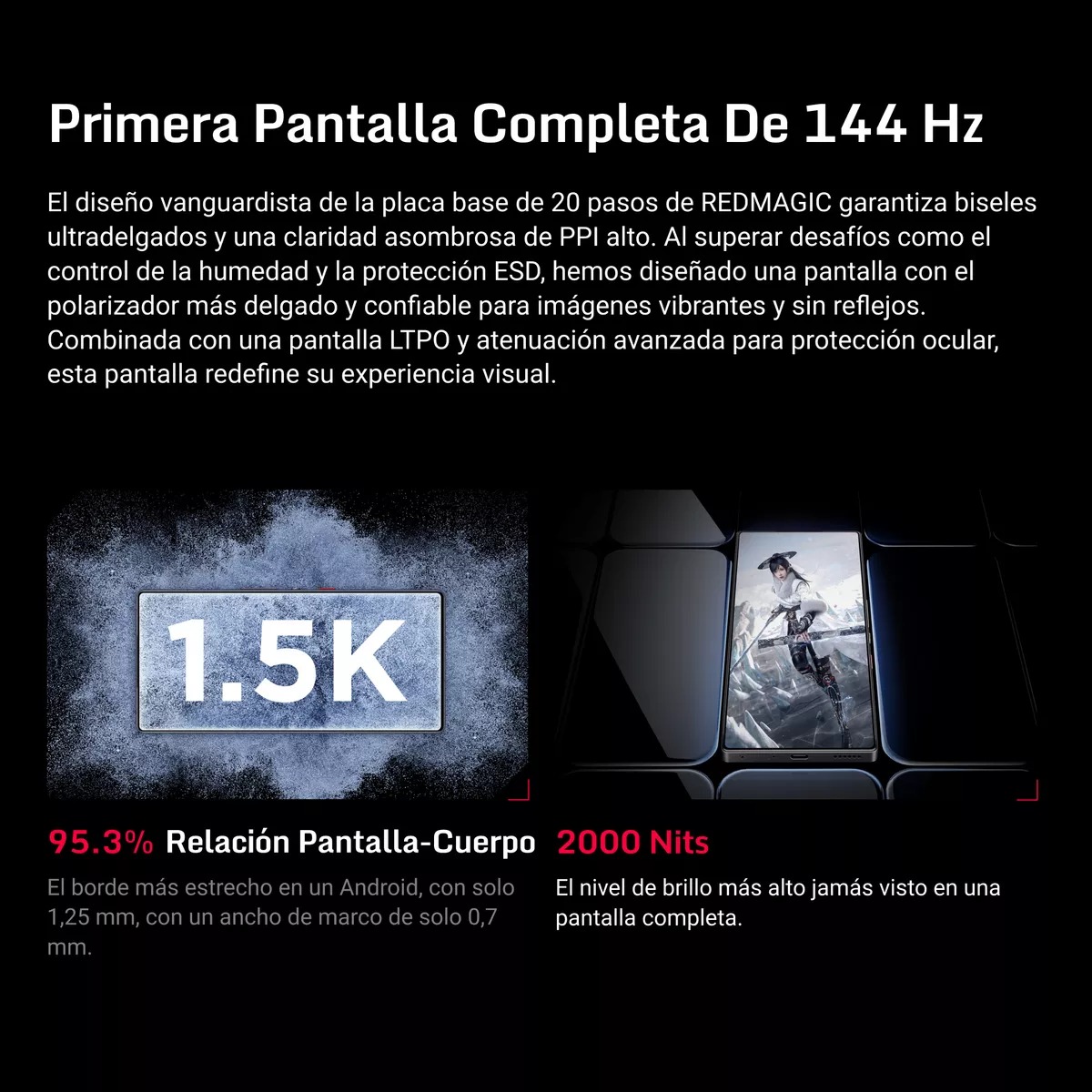 Foto 6 pulgar | Smartphone Redmagic 10 Pro 12 Gb Ram 256 Gb Rom