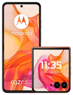 Foto 1 | Celular Motorola Desbloqueado Moto Razr 50 Ultra 5g 512 Gb 12 Gb Peach Fuzz