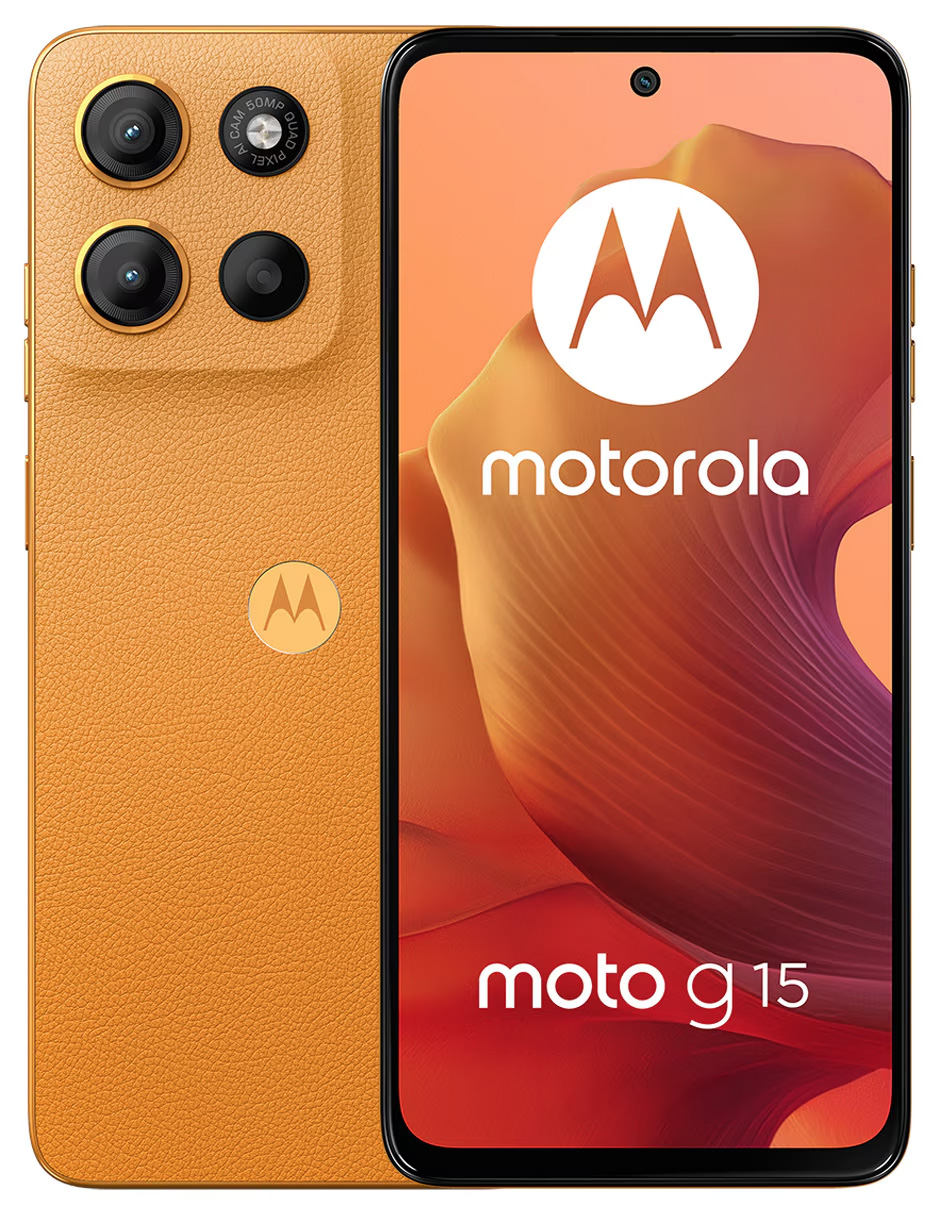 Foto 2 pulgar | Smartphone Motorola Moto G15 4gb Ram 128 Gb Naranja