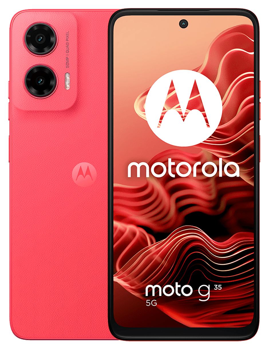 Smartphone Motorola Moto G35 8gb Ram 256 Gb Guava Red