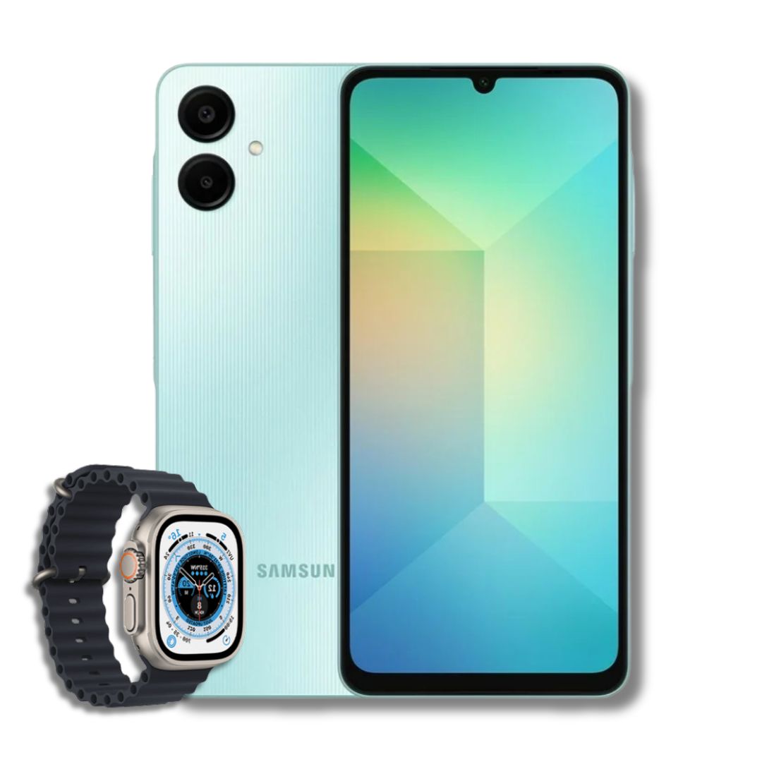 Samsung Galaxy A06 Verde 4/64 GB + Smartwatch