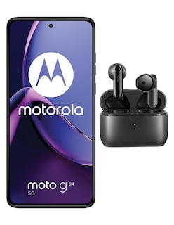 Foto 4 | Bundle Smartphone Moto G84 256gb Rom Motorola Azul Oscuro Incluye Smartband 1more. Audífonos Bluetooth 1more Neo