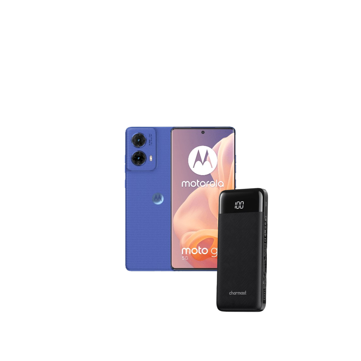 Foto 2 pulgar | Combo Celular Motorola Moto G54 Dimensity-7020 8gb 256gb Fhd Azul+ Powerbank