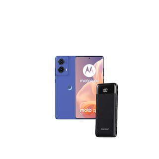 Foto 1 | Combo Celular Motorola Moto G54 Dimensity-7020 8gb 256gb Fhd Azul+ Powerbank