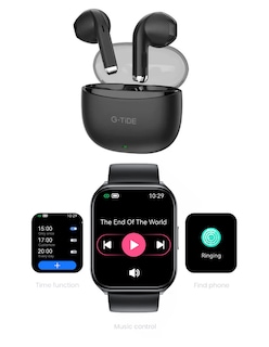 Foto 2 | Bundle Smartphone Poco C65 256gb Rom Xiaomi Negro Incluye G-tide L21 y Smartwatch Filwans Gts Mini