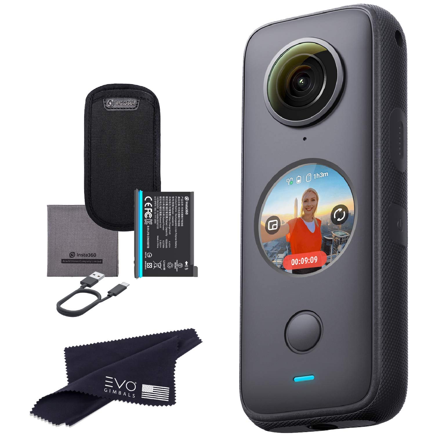 Foto 3 pulgar | Cámara Insta360 One X2 Pocket 360 Steadycam