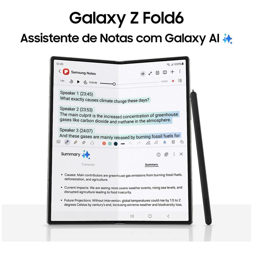 Foto 4 pulgar | Celular Samsung Galaxy Z Fold6 5G 512 GB 12 GB de RAM Negro