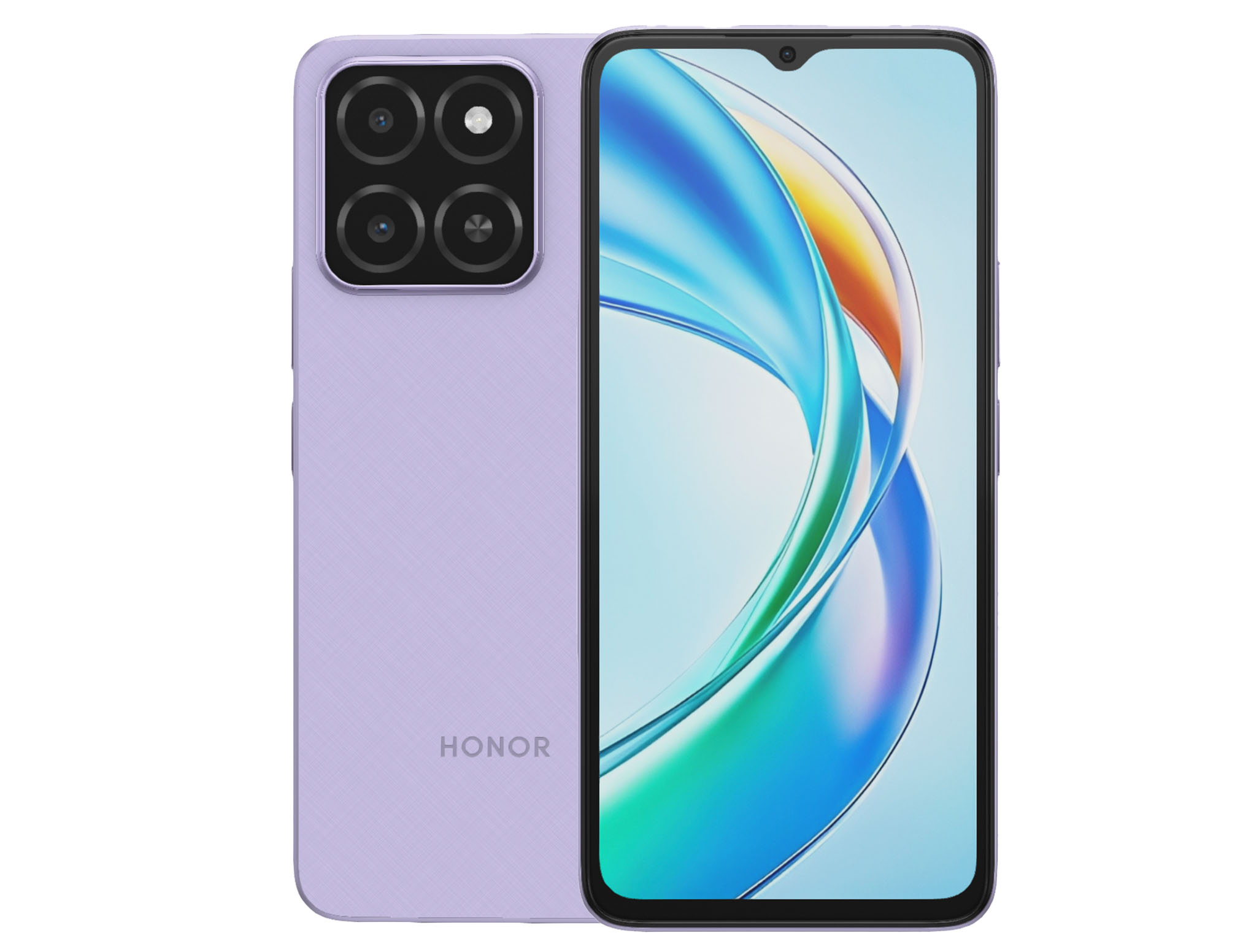 Foto 3 pulgar | Celular Honor X5b Plus Morado 8GB RAM 256GB Desbloqueado