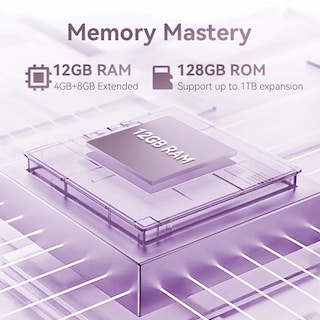 Foto 3 | Smartphone Cubot A10 12 Gb Ram 128 Gb Rom 6.56'' 90 Hz Android Negro