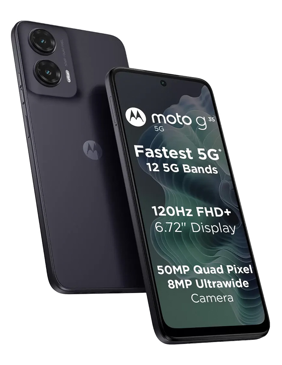 Foto 2 pulgar | Celular Motorola Moto G35 128gb Negro Desbloqueado